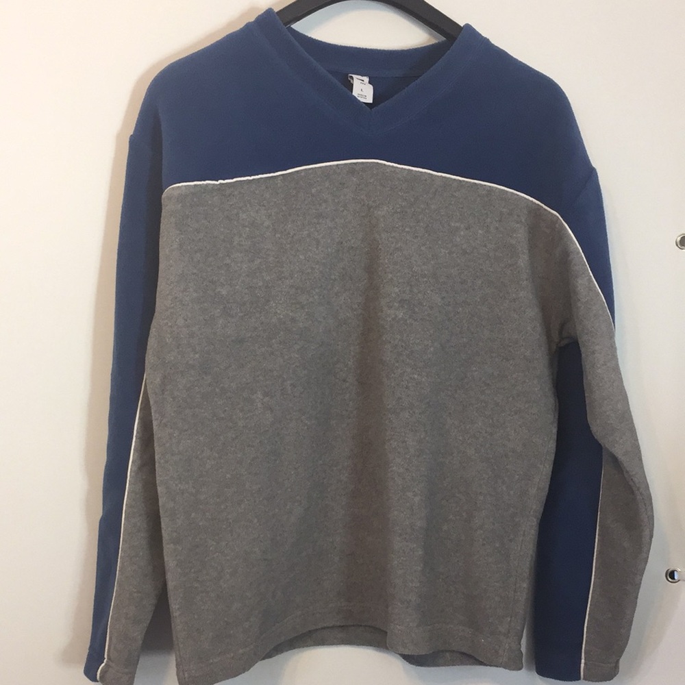 Men's GAP Cotton/Cashmere. Blue Sweater Sz. L